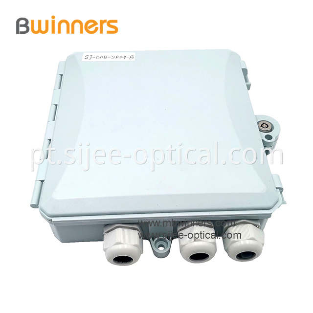 outdoor fiber optic terminal box